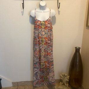 TRUTH NYC Beach/Summer Hi/Lo Dress Sz L